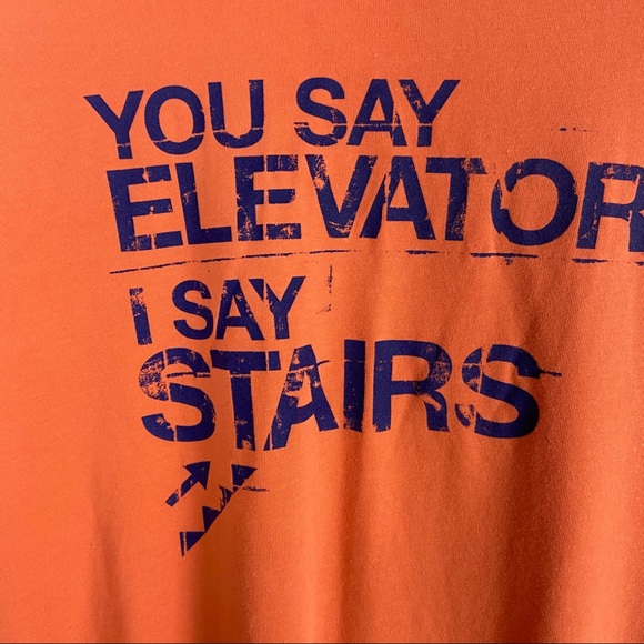 Nike Orange Dri-Fit Graphic Tee - Picture 4 of 6